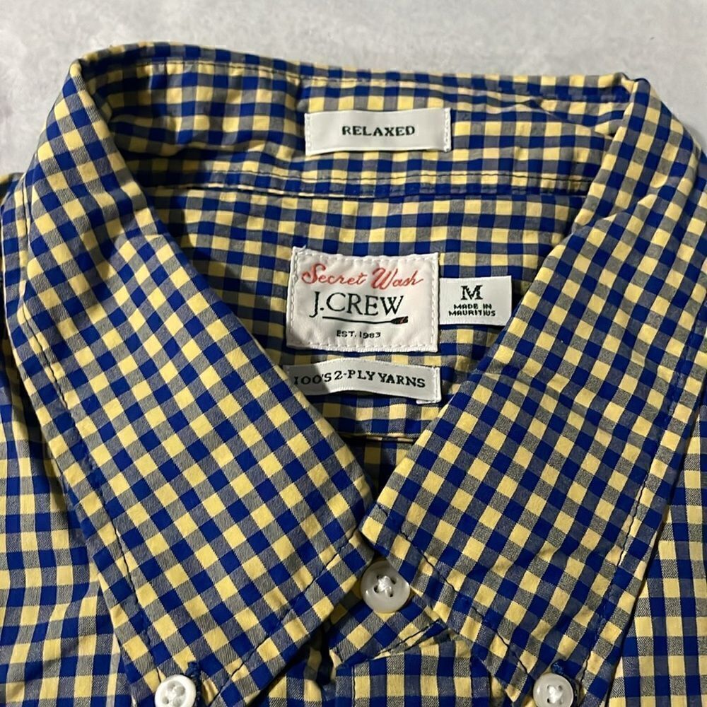 ❤️NWT J. Crew Men’s Relaxed Fit Cotton Button-down | M - Picture 9 of 9